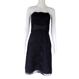 White House Black Market Black Lace Cocktail Dress